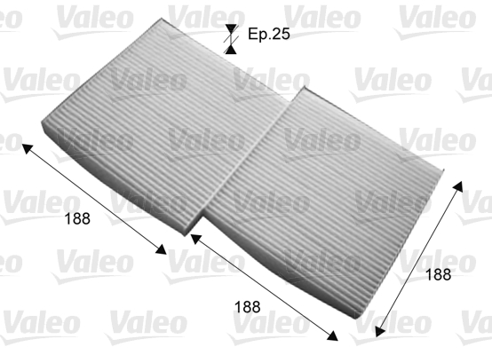 VALEO Filter,salongiõhk 715714