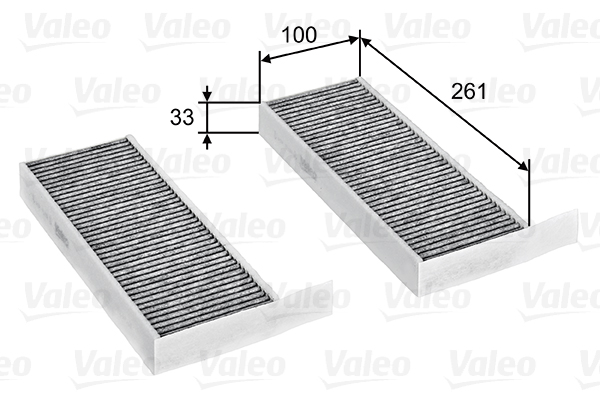 VALEO Filter,salongiõhk 715805