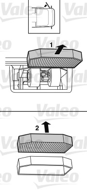 VALEO Filter,salongiõhk 716012