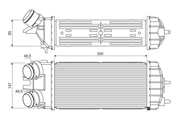 VALEO Intercooler 817706