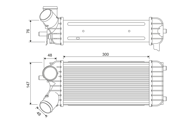 VALEO Intercooler 818365