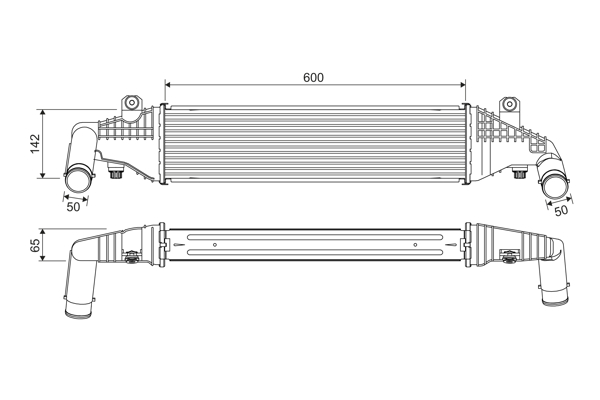 VALEO Intercooler 818542