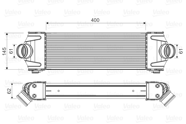 VALEO Laddluftkylare 818550