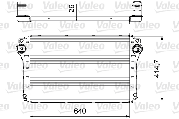 VALEO Välijäähdytin 818568