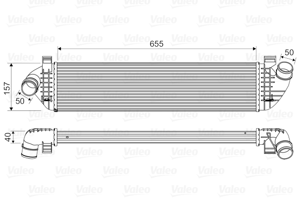 VALEO Intercooler 818571