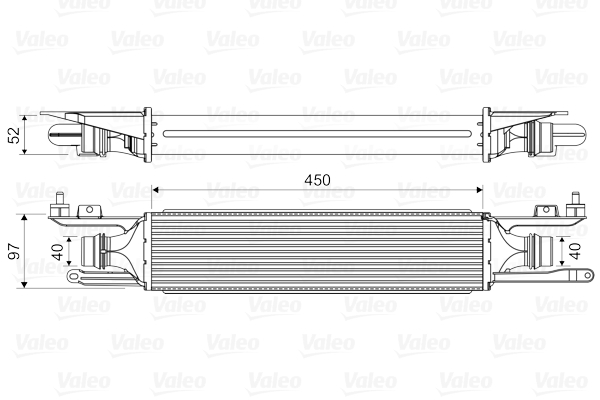 VALEO Intercooler 818578