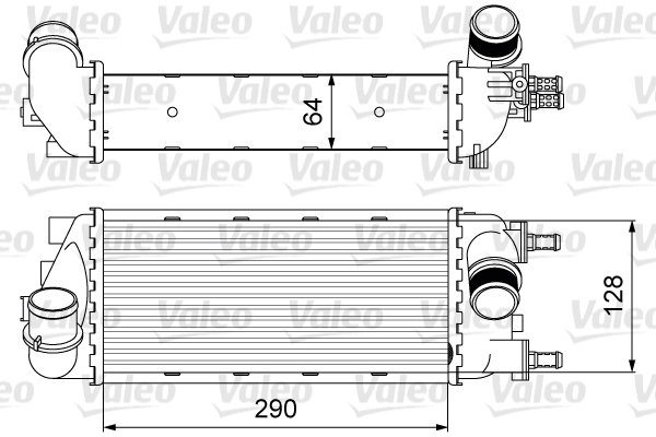 VALEO Intercooler 818585