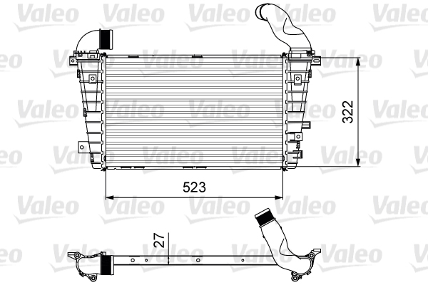 VALEO Intercooler 818615