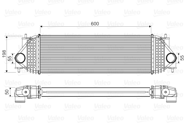 VALEO Intercooler 818662