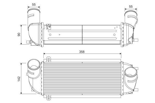 VALEO Intercooler 818688