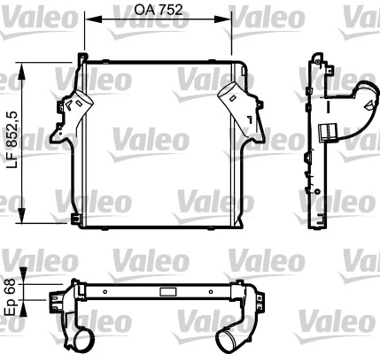 VALEO Intercooler 818781