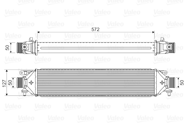 VALEO Laddluftkylare 818824