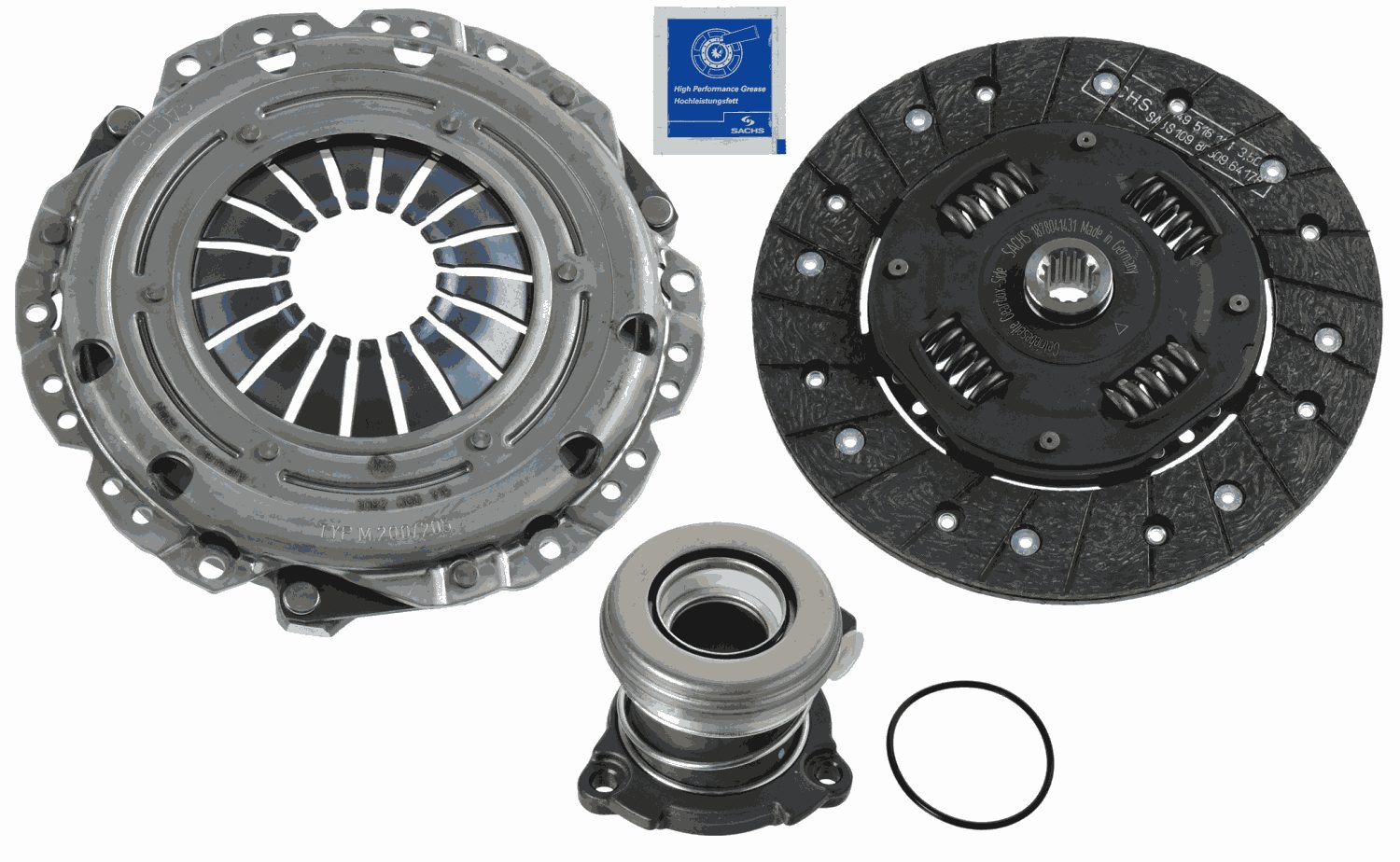 SACHS sankabos komplektas 3000 990 160