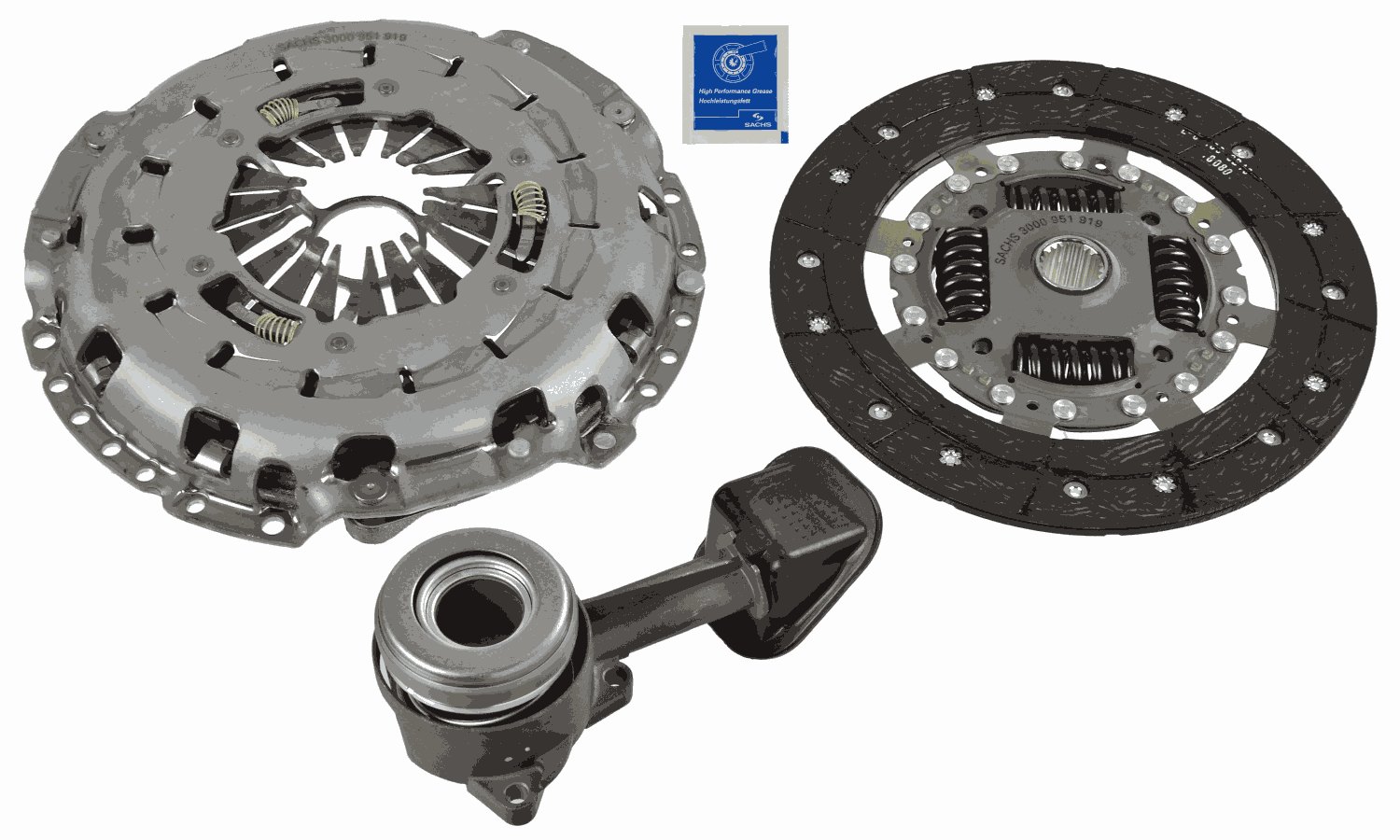 SACHS Kopplingssats 3000 990 234