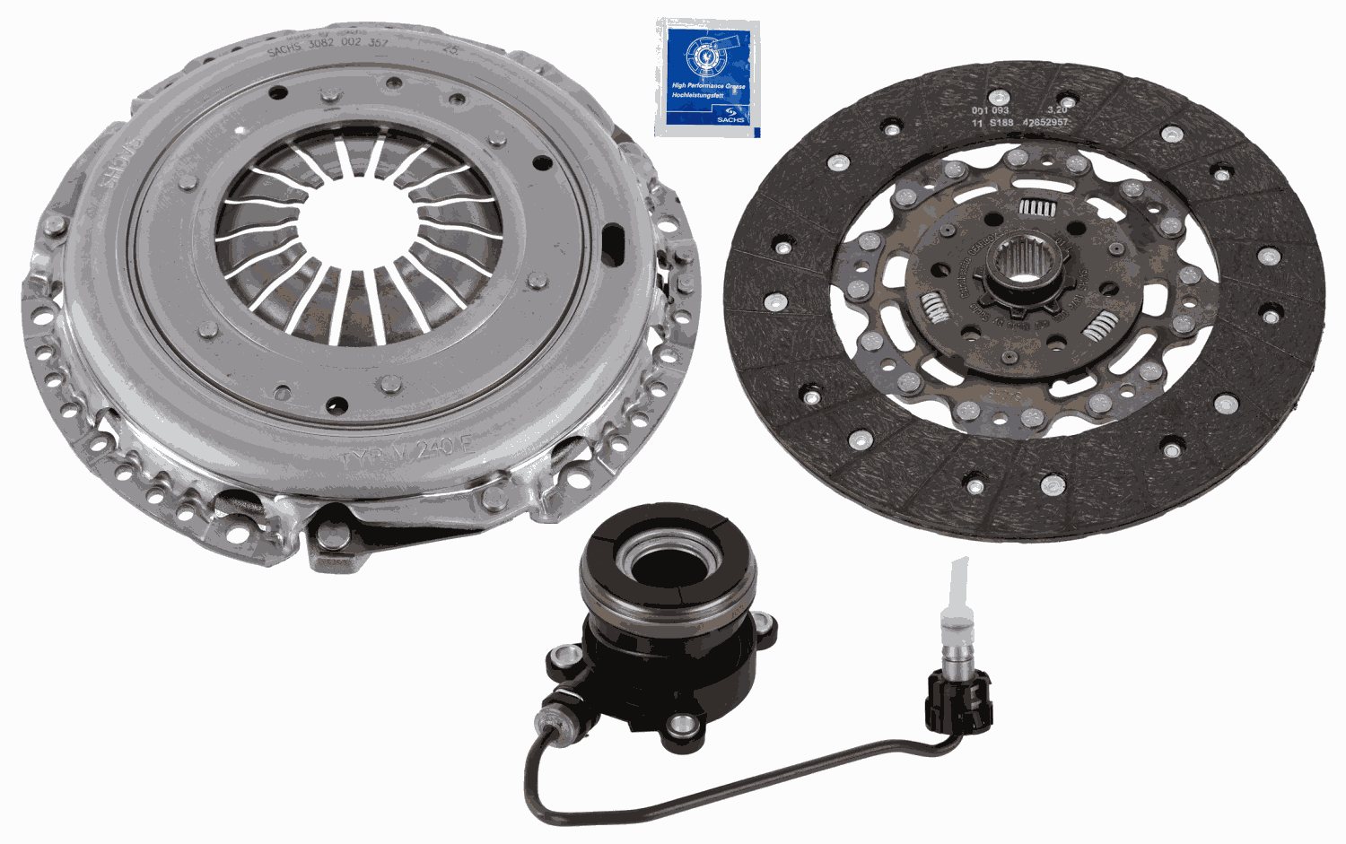 SACHS sankabos komplektas 3000 990 533