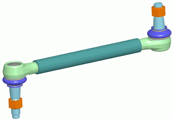 LEMFÖRDER Drążek / wspornik, stabilizator 38688 01