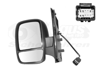 VAN WEZEL Välipeegel 0943807