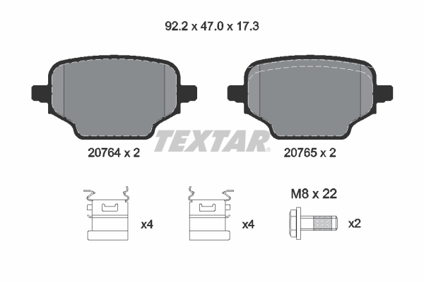 TEXTAR Jarrupala, levyjarru 2076401