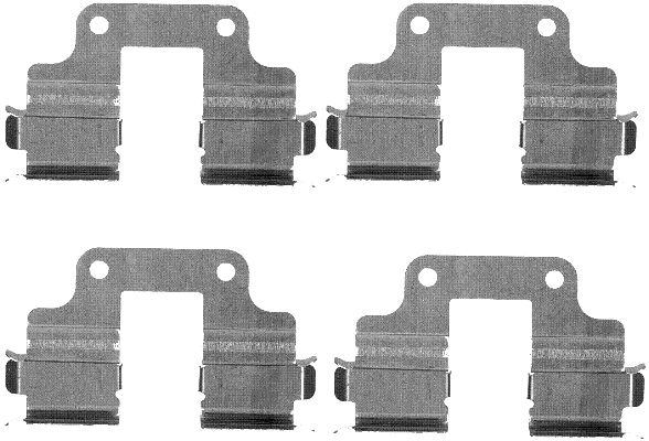 TEXTAR Lisakomplekt, ketaspiduriklotsid 82074100