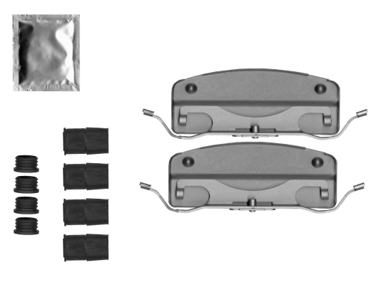 TEXTAR Lisatarvikute komplekt, pidurisadul 82544100