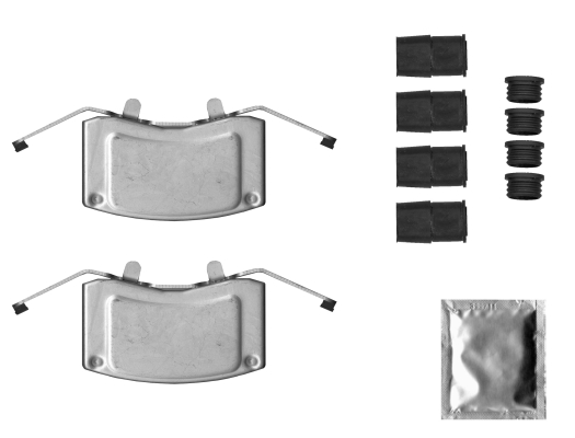TEXTAR Lisatarvikute komplekt, pidurisadul 82544400