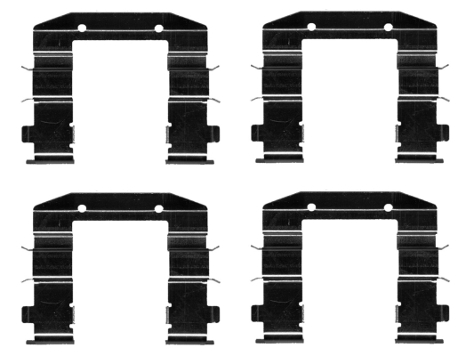 TEXTAR Lisakomplekt, ketaspiduriklotsid 82548700