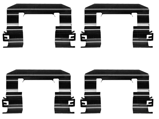 TEXTAR Lisakomplekt, ketaspiduriklotsid 82550200