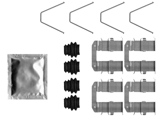TEXTAR Lisakomplekt, ketaspiduriklotsid 82552700