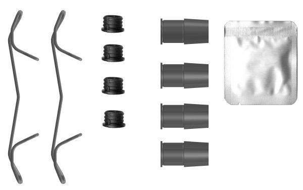 TEXTAR Lisatarvikute komplekt, pidurisadul 82556900