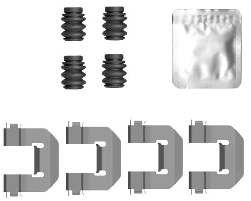 TEXTAR Lisakomplekt, ketaspiduriklotsid 82557600