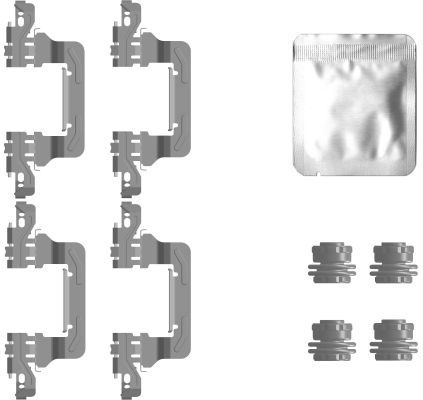 TEXTAR Tarvikesarja, jarrupala 82558000