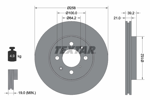 TEXTAR Piduriketas 92165903