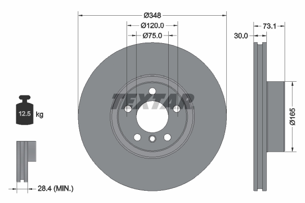 TEXTAR Piduriketas 92320505