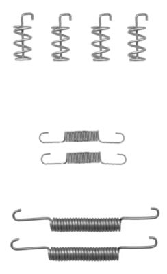 TEXTAR Lisatarvikute komplekt, käsipiduri klotsid 97034900