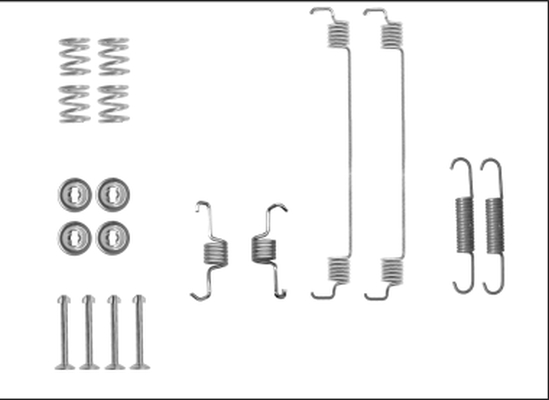 TEXTAR Lisatarvikute komplekt, trummelpiduriklotsid 97041600