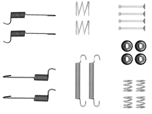 TEXTAR Lisatarvikute komplekt, käsipiduri klotsid 97048200