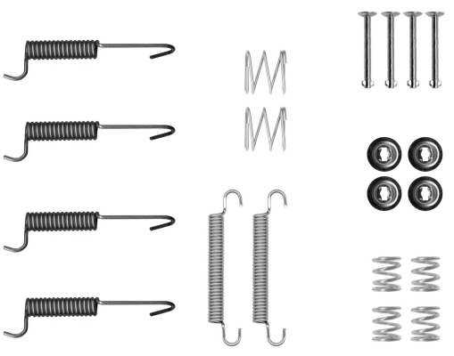 TEXTAR Lisatarvikute komplekt, käsipiduri klotsid 97048400