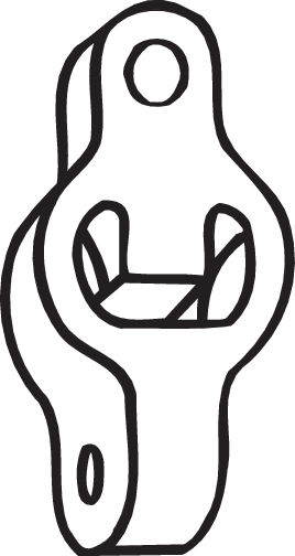 BOSAL Gummilist, avgassystem 255-042