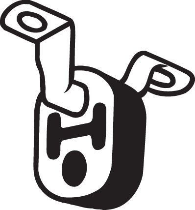 BOSAL Kumisuikale, pakoputkisto 255-661