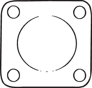 BOSAL Packning, avgasrör 256-102
