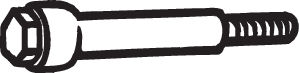 BOSAL Kruvi,heitgaasisüsteem 258-793