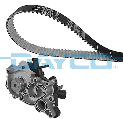 DAYCO Vesipumppu + jakohihnasarja KTBWP12120