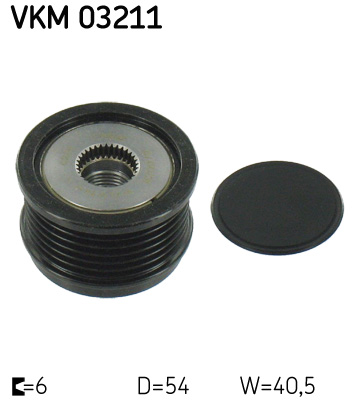 SKF Vapaakytkin VKM 03211