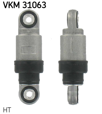 SKF įtempiklio skriemulys, V formos rumbuotas diržas VKM 31063