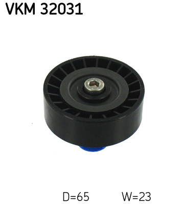 SKF rolka kierunkowa / prowadząca, pasek klinowy zębaty VKM 32031