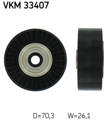 SKF Seade-/juhtrull,soonrihm VKM 33407