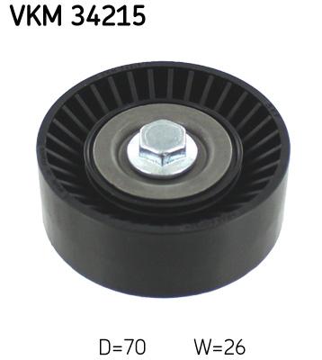 SKF rolka kierunkowa / prowadząca, pasek klinowy zębaty VKM 34215