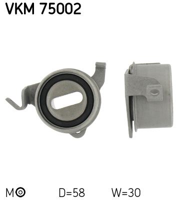 SKF Kiristysrulla, hammashihnat VKM 75002