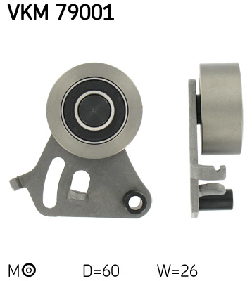 SKF Pingutusrull,Hammasrihm VKM 79001