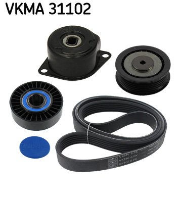 SKF V formos rumbuotas diržas, komplektas VKMA 31102